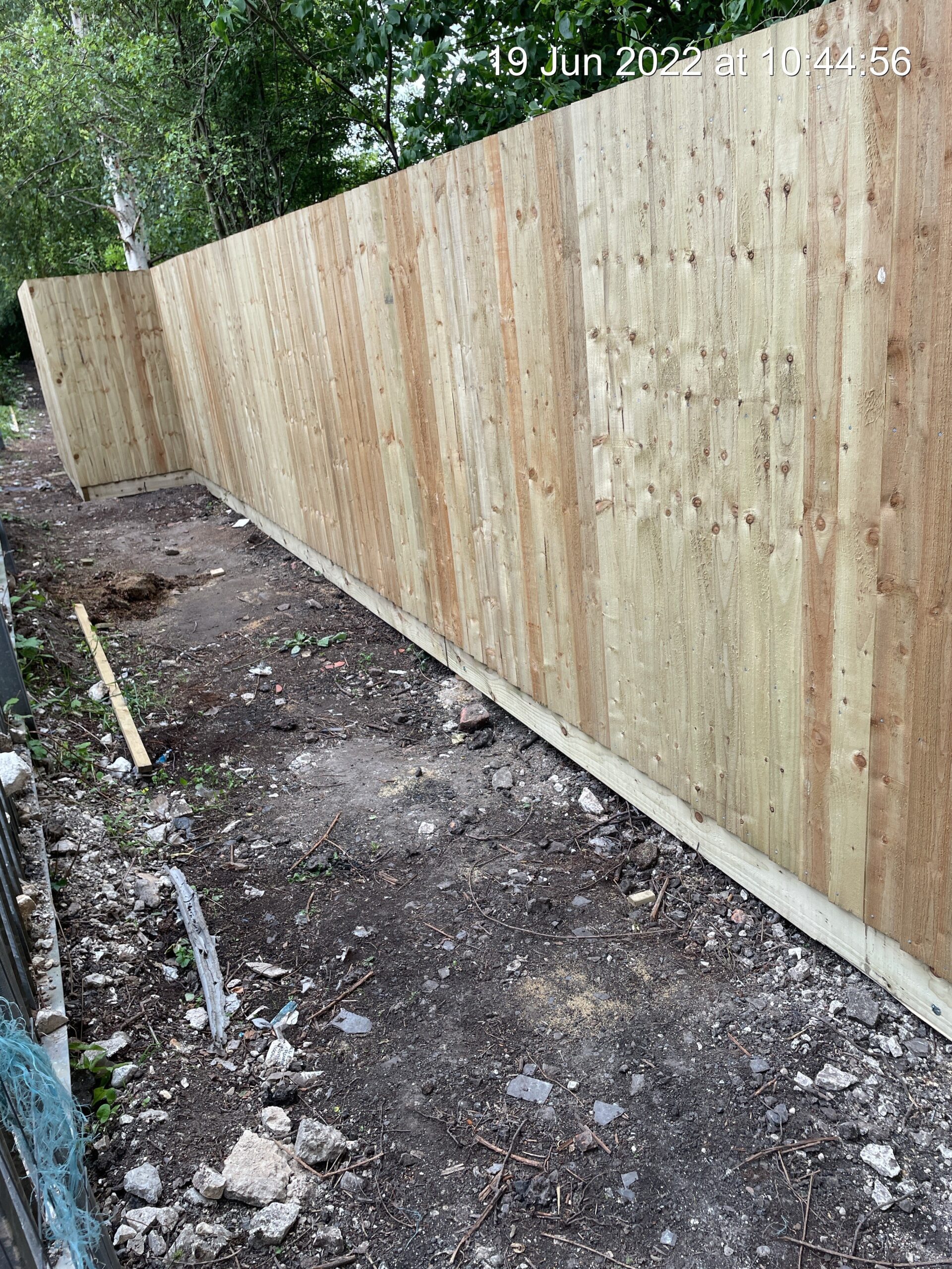 The Old Sidings receives new fence to enhance the aesthetics of the serviced flats in Yorkshire