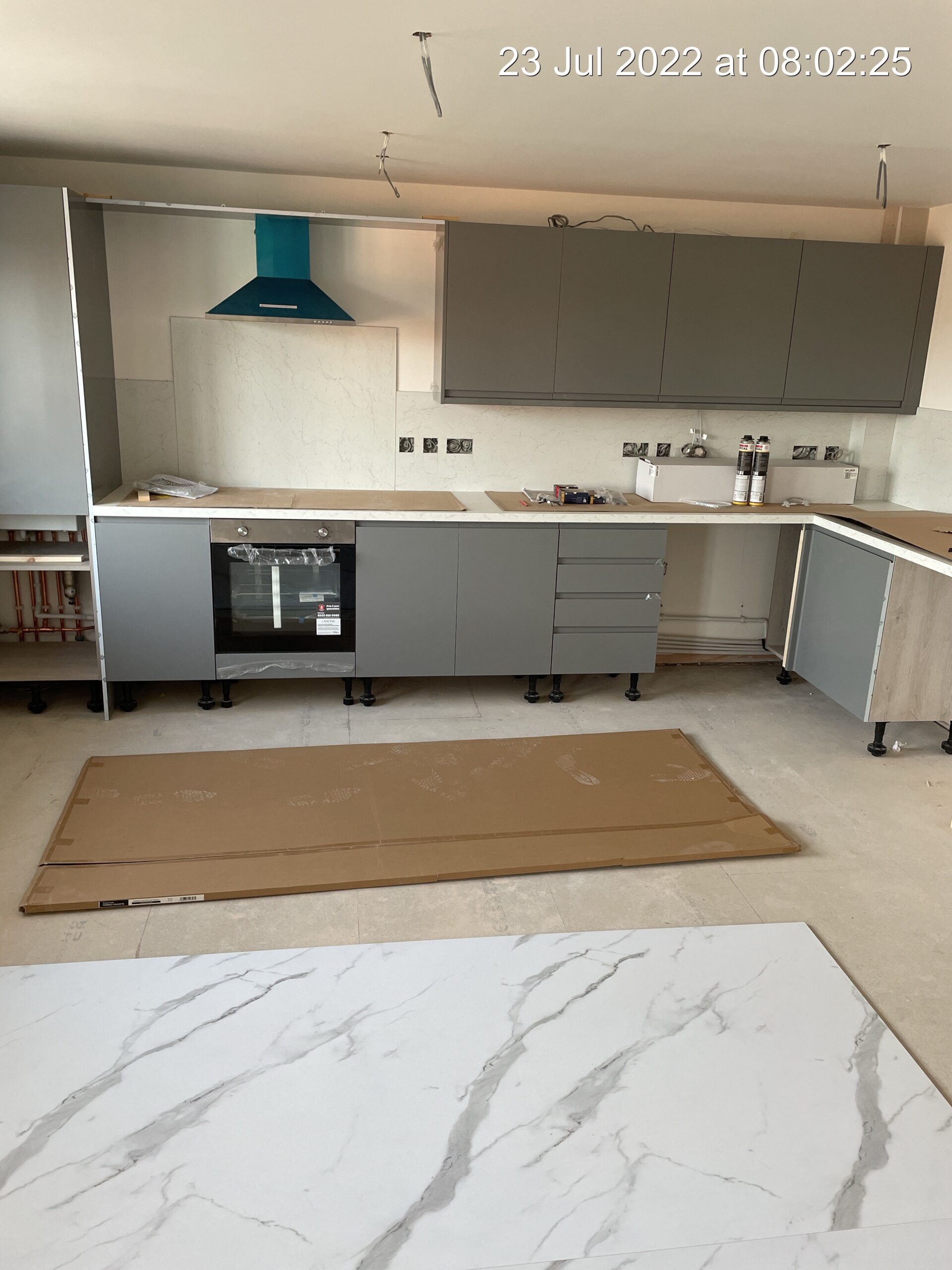 Fabulous serviced accommodation in Goole receives contemporary kitchen design for lucky new tenants