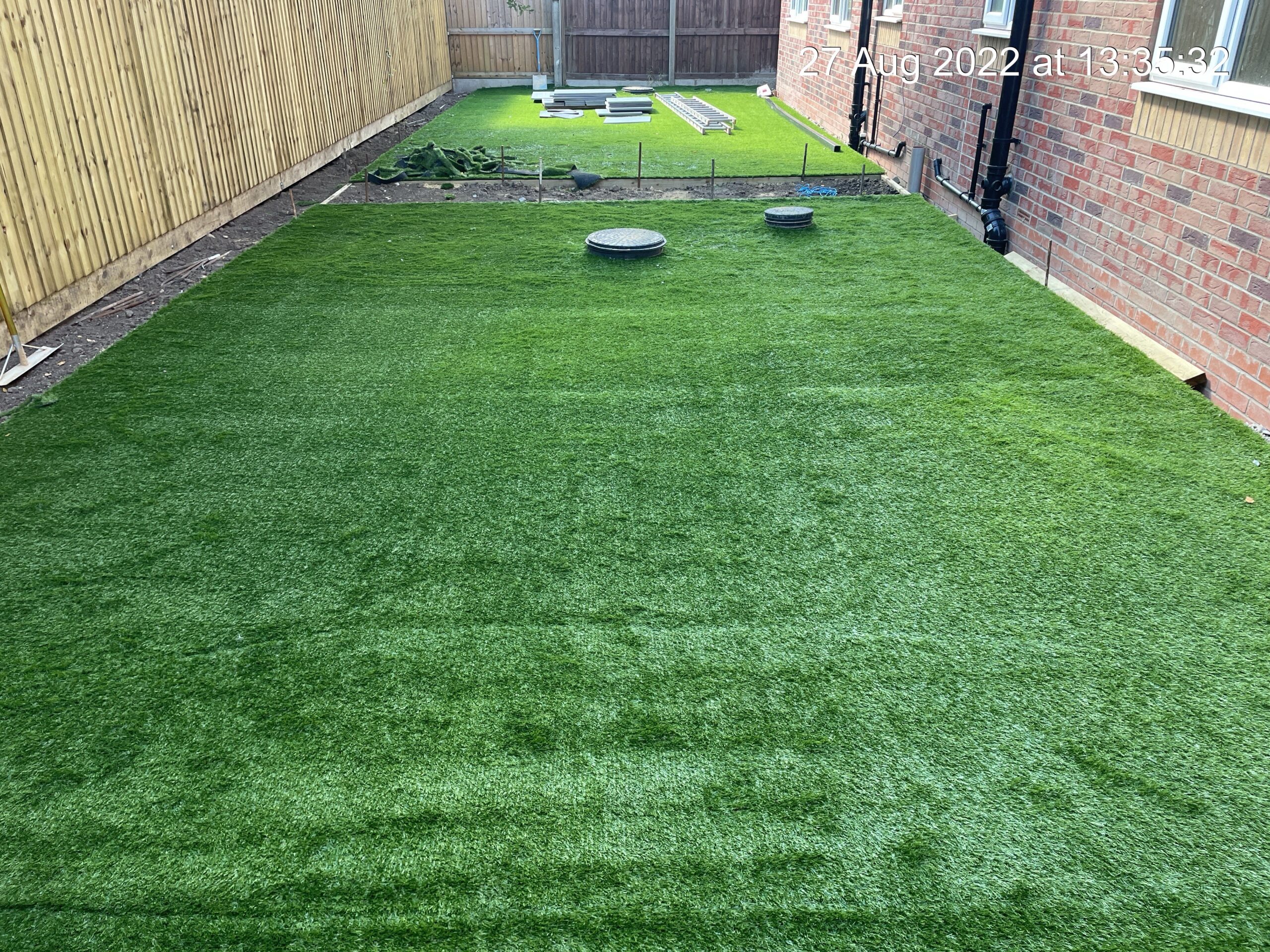 Landscaping at The Old Sidings in Goole