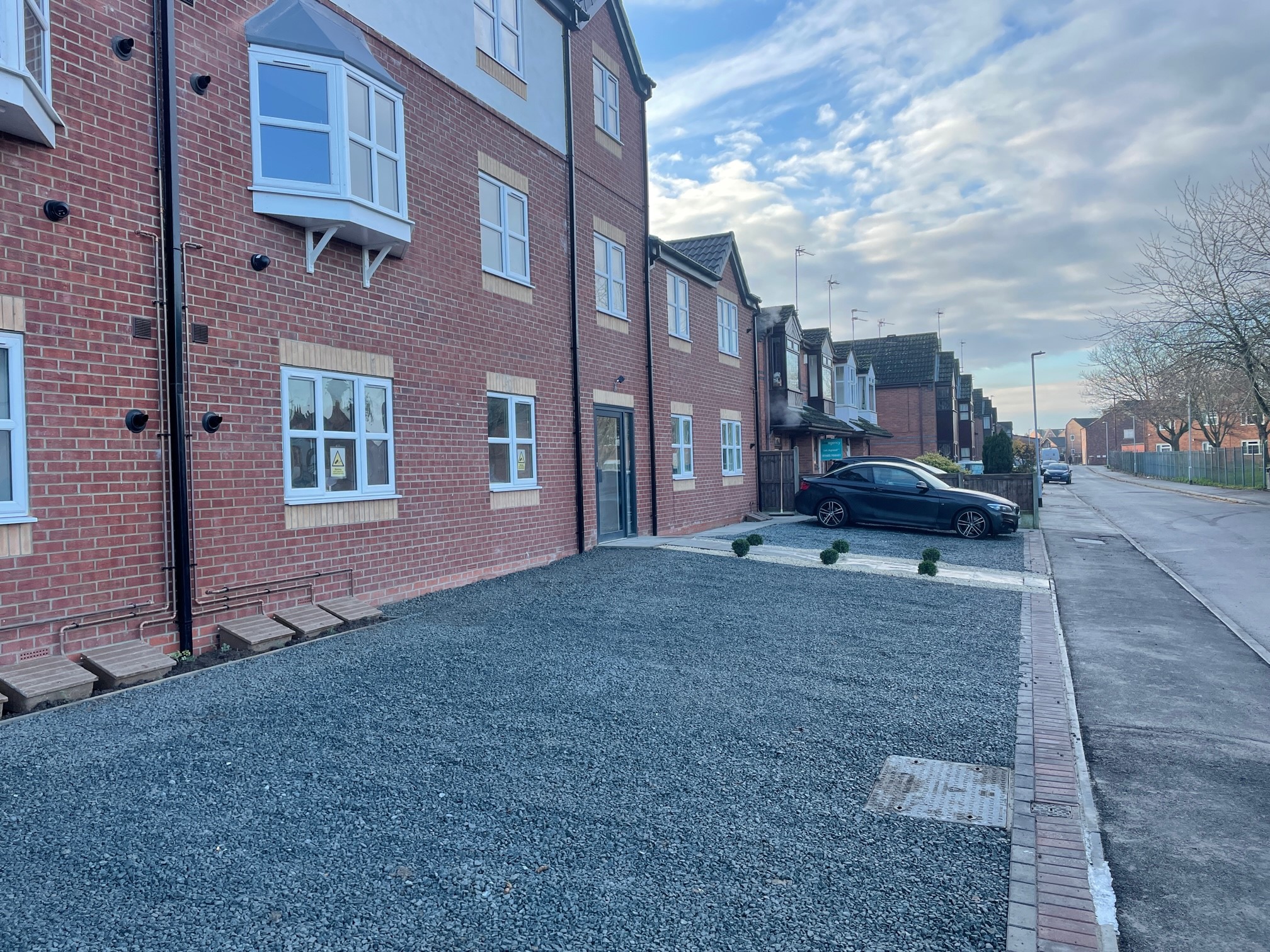 Rental property with parking in Goole, Yorkshire.