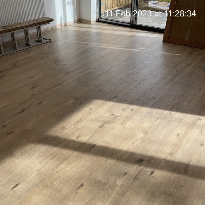 Brand new flooring in a brand new house. Beautiful!